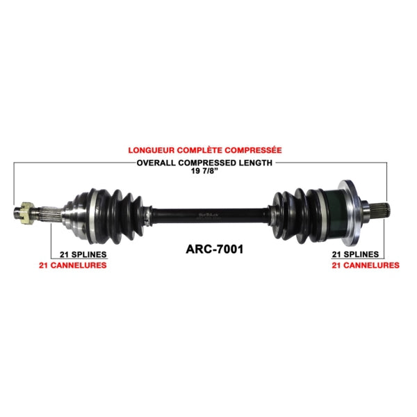 TrakMotive Complete Axle ARCTIC CAT