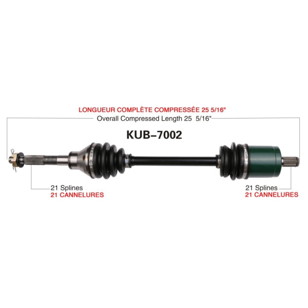 TrakMotive Complete Axle KUBOTA