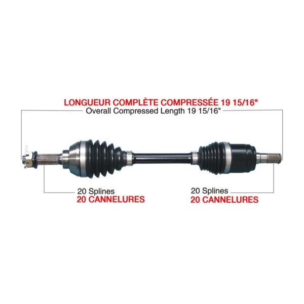 TrakMotiveHD Complete HD Axle SUZUKI