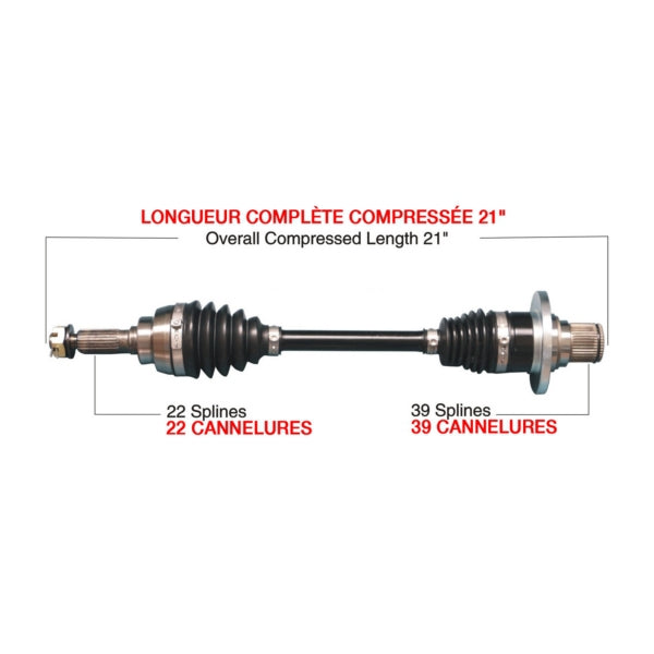 TrakMotiveHD Complete HD Axle SUZUKI