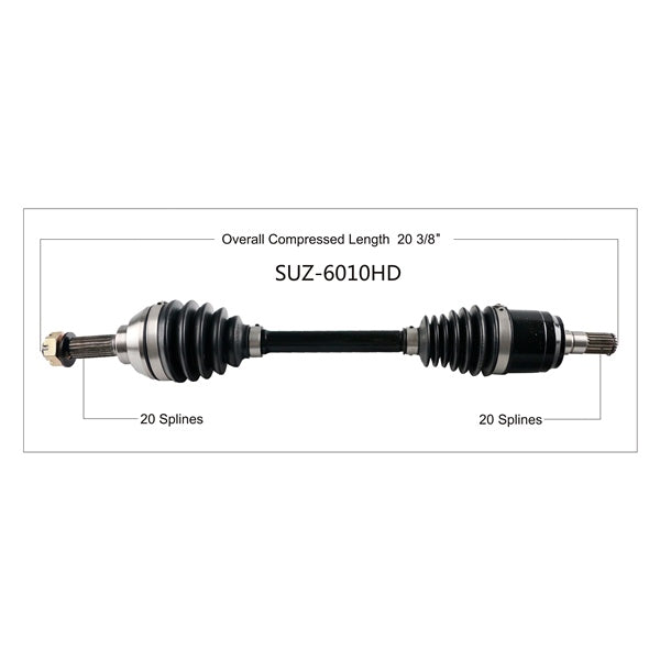 TrakMotive Complete HD Axle SUZUKI