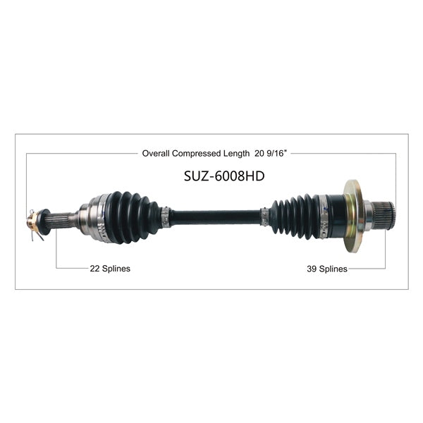 TrakMotive Complete HD Axle SUZUKI