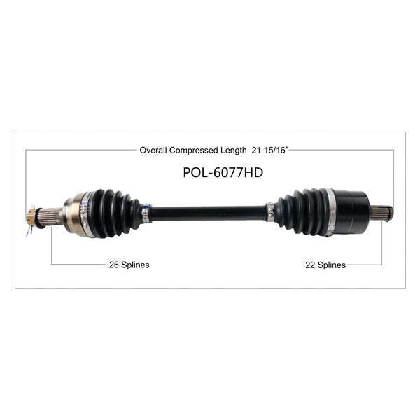 TrakMotive Complete HD Axle POLARIS