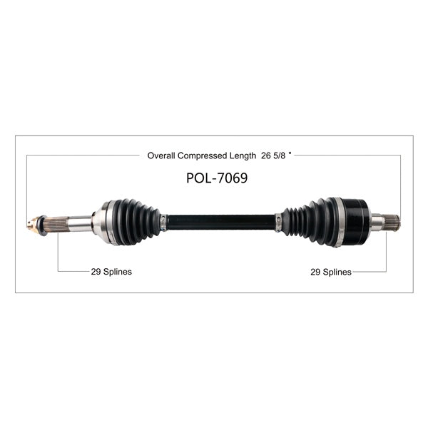 TrakMotive Complete HD Axle KAWASAKI