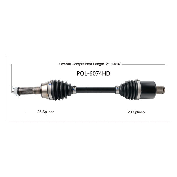 TrakMotive Complete HD Axle POLARIS