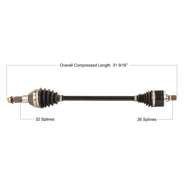 TrakMotive Complete HD Axle KAWASAKI