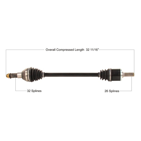 TrakMotive Complete HD Axle KAWASAKI