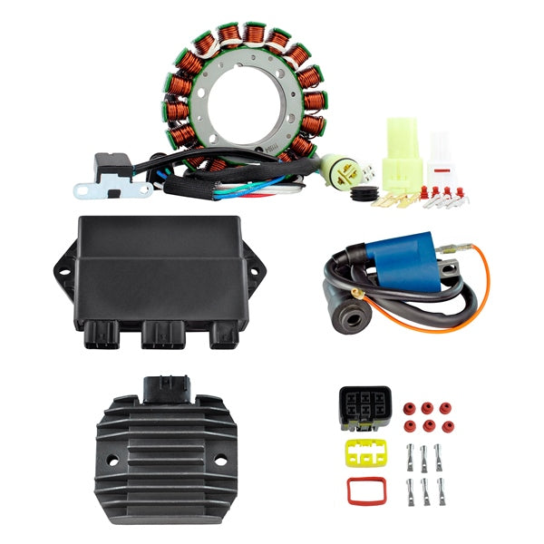 Kimpex HD Stator HP, Regulator, HP CDI Box & External Ignition Coil Kit YAMAHA - 225744