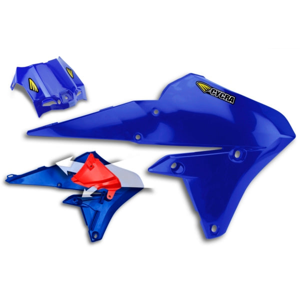 Cycra Powerflow Radiator Shroud Wind Deflector - YAMAHA