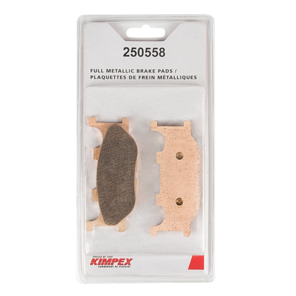 Kimpex HD Metallic Brake Pad Metal - Front, Front Right, Front left