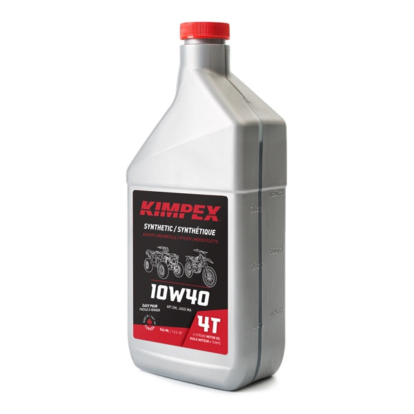 Kimpex 10W40 Moto/ATV 4-STROKES Engine Oil 10W40