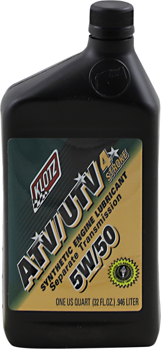 ATV/UTV Synthetic 4-Stroke Engine Oil - Separate Transmission