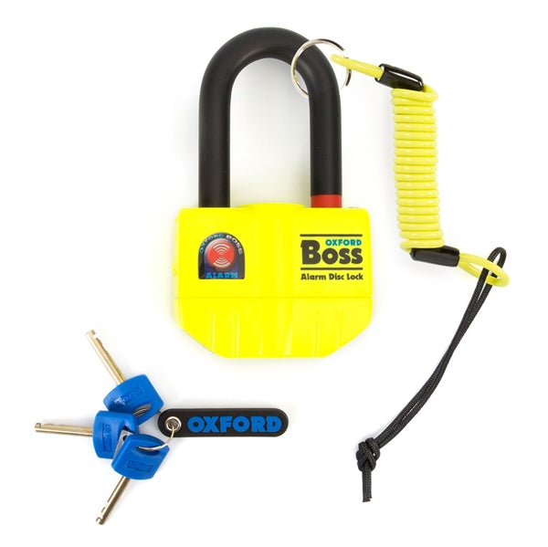 Oxford Products Boss Alarm Ultra Strong Alarm Disc Lock
