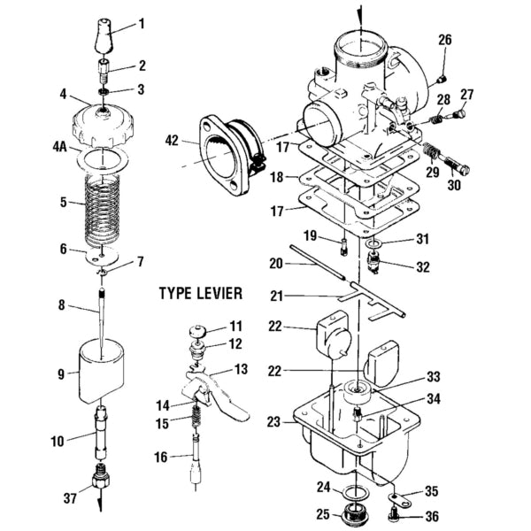 Mikuni Carburetor Mixing Chamber Cap