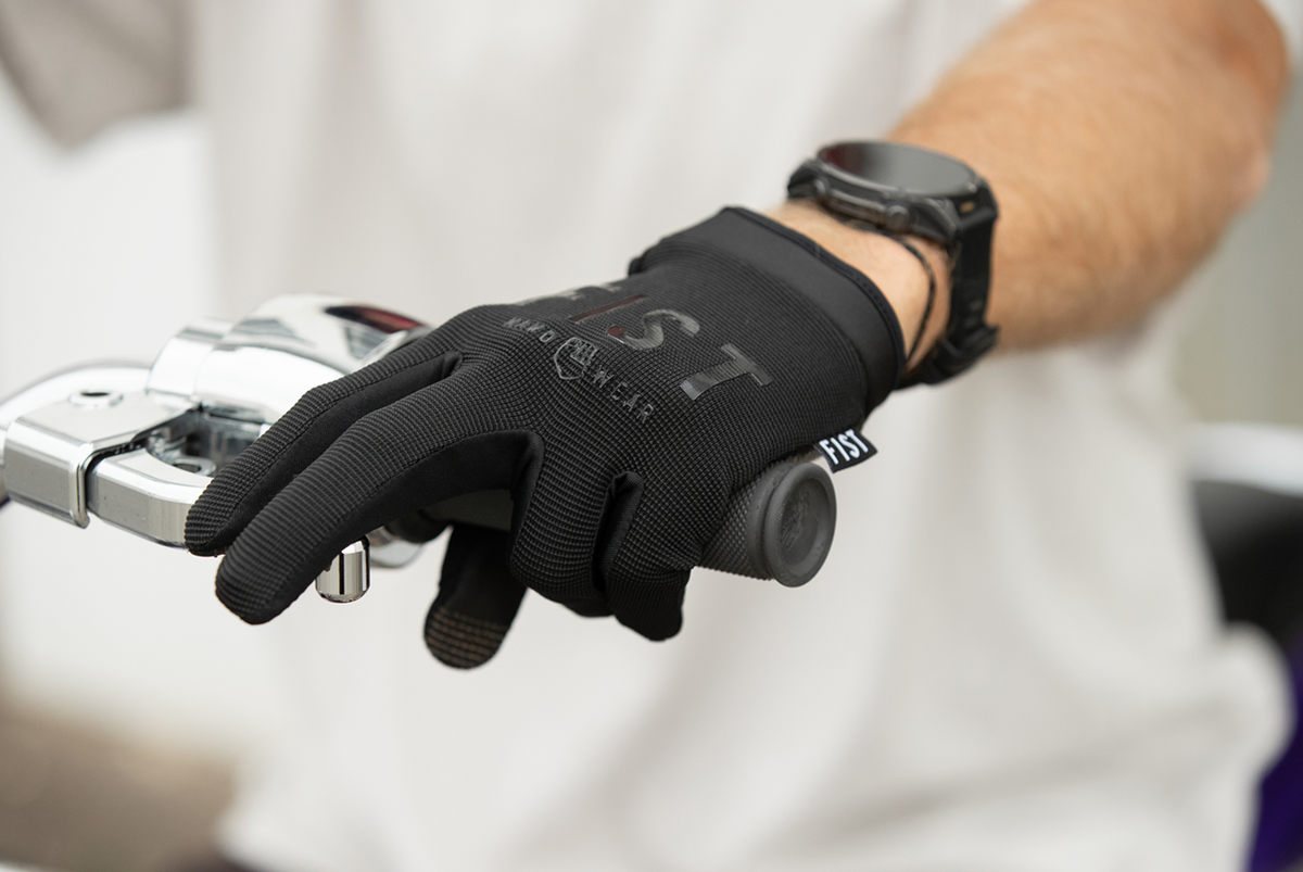 Moto Hybrid Leather Road Gloves