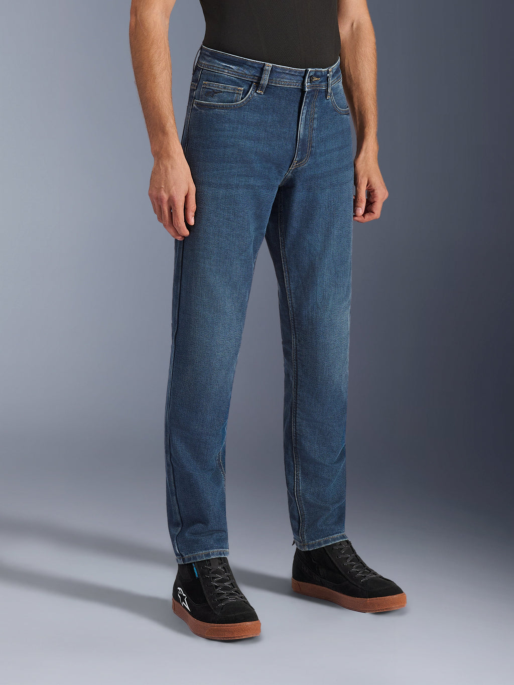 Pant Flex-Ast5 Denim Blue Washed