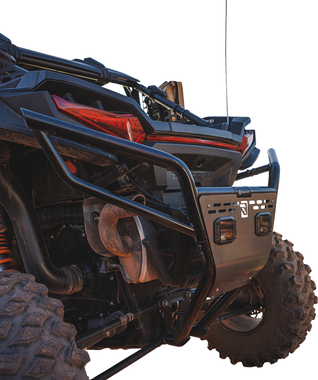 Rear Bumper with LED Lighting