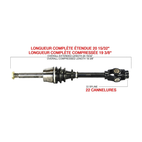 Kimpex Complete Axle