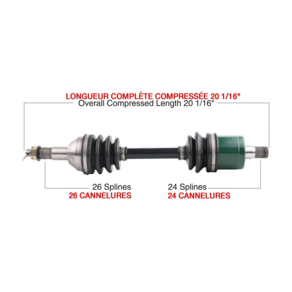 Kimpex Complete Axle CAN-AM (BRP)