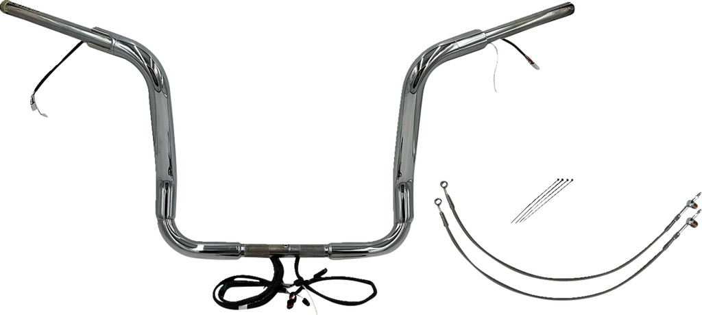 EZ Install Wired 1-1/2" Round Top Handlebar Kit