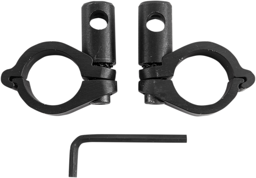 Replacement Round Windshield Handlebar Clamp Kit