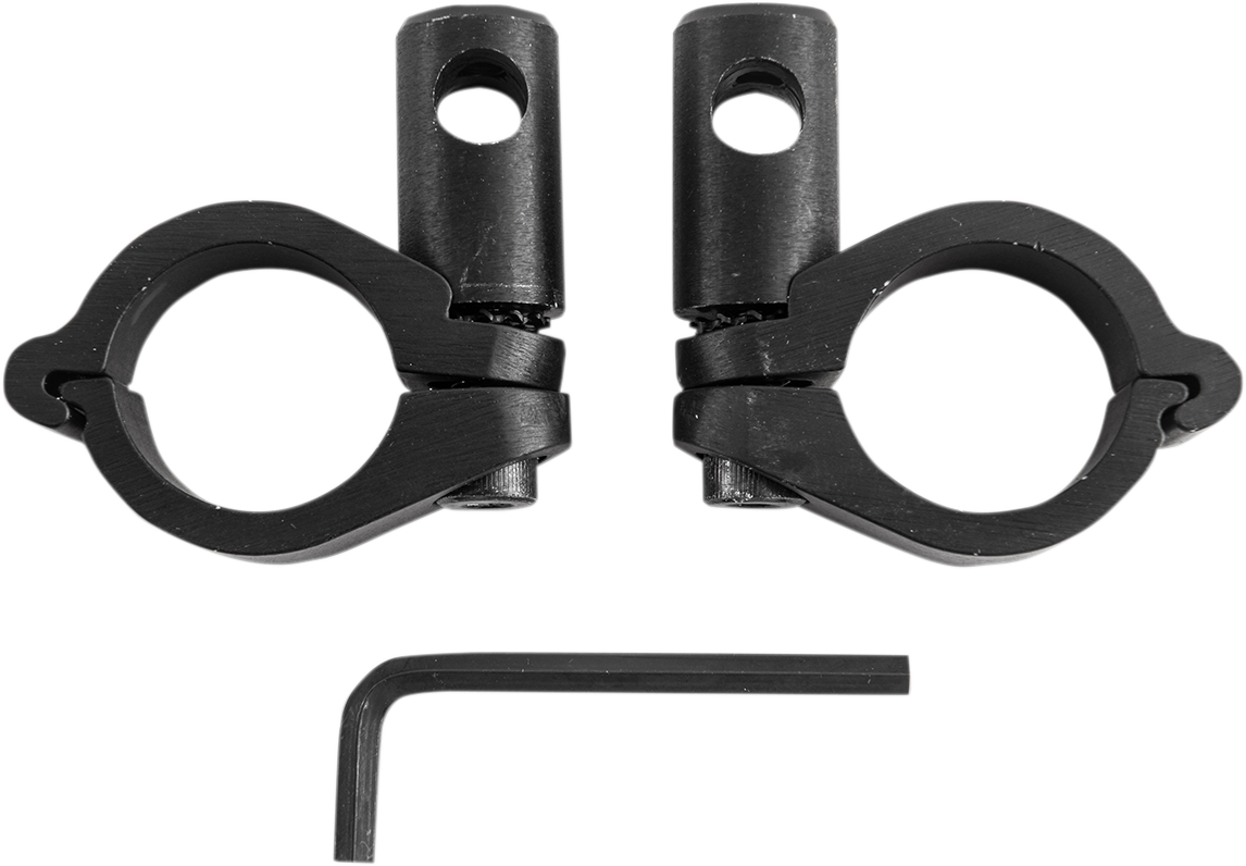 Replacement Round Windshield Handlebar Clamp Kit