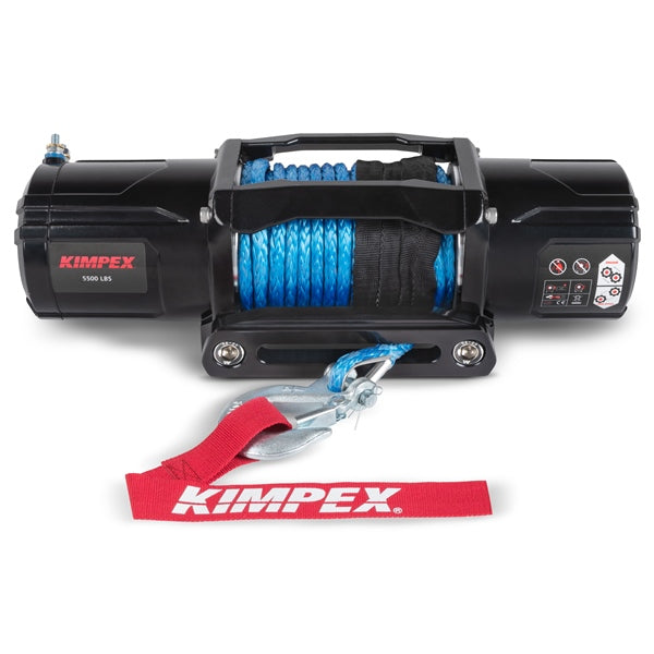 Kimpex 5500 lbs Winch IP 67 Kit with Synthetic Rope