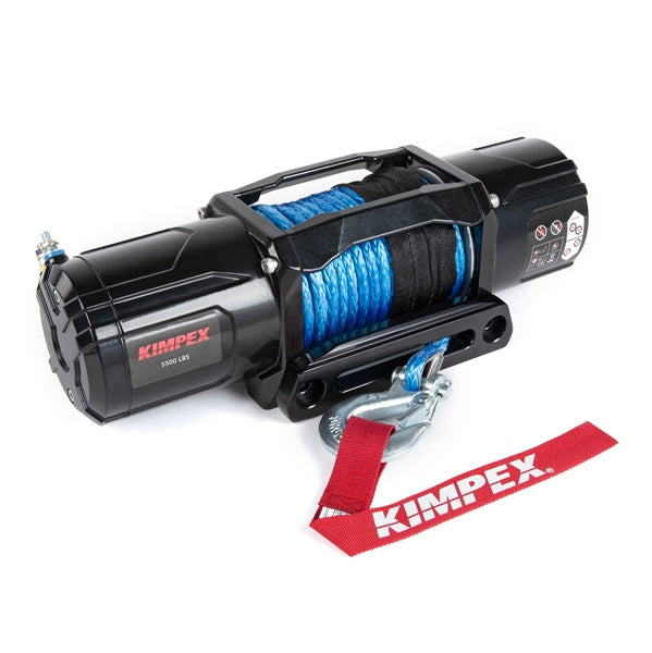 Kimpex 5500 lbs Winch IP 67 Kit with Synthetic Rope