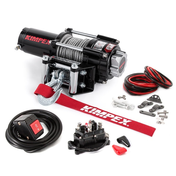 Kimpex 2500 lbs Winch IP 67 Kit