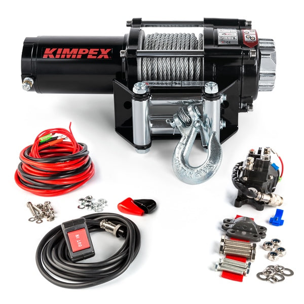 Kimpex 3500 lbs Winch IP 67 Kit