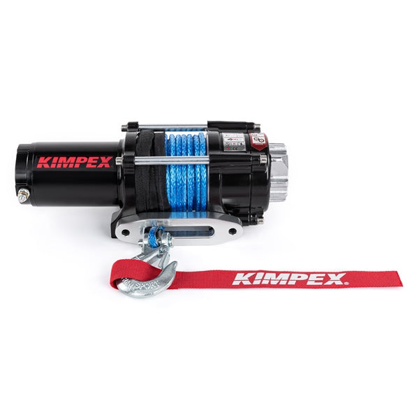 Kimpex 2500 lbs Winch IP 67 Kit with Synthetic Rope