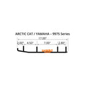 WOODYS Hard Surface Runner ProClimb-7, ProCross-6, G2 ProClimb-7, ProLite-10/8, ProTour-6, Trail 6, Trail 5, Stryke, Crossover 6.5", SR Viper Single Keel, SR Viper Mountain - ARCTIC CAT, YAMAHA