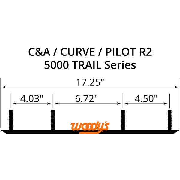 WOODYS Hard Surface Runner XPT, Pilot R2 - ARCTIC CAT, POLARIS
