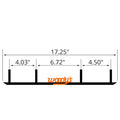 WOODYS Extender Trail III Carbide Runner XPT, Pilot R2 - ARCTIC CAT, POLARIS