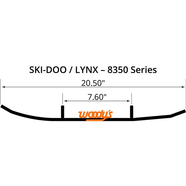 WOODYS Executive Carbide Runner SKI-DOO