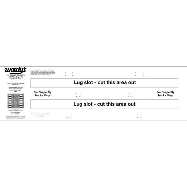 WOODYS Bearcat 154 Template