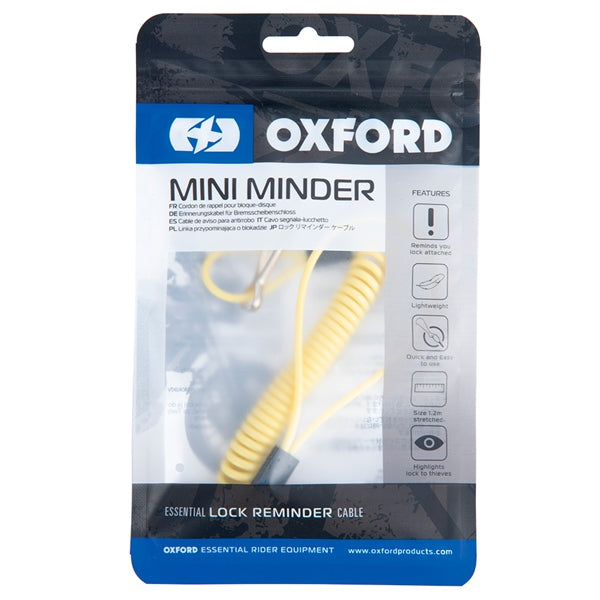 Oxford Products Mini Lock Reminder Cable