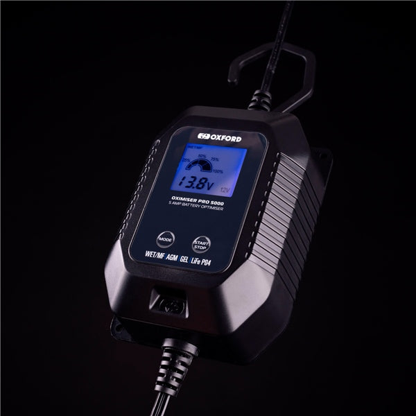 Oxford Products Oximiser Pro 5000 Battery Charger Oximiser Pro 5000 - 470340