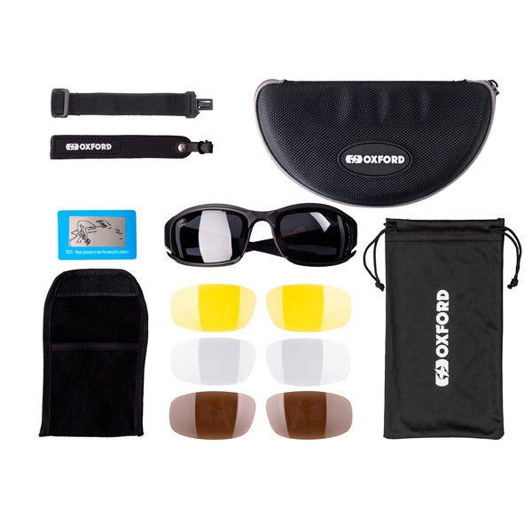 Oxford Products Enforcer Sunglasses Black