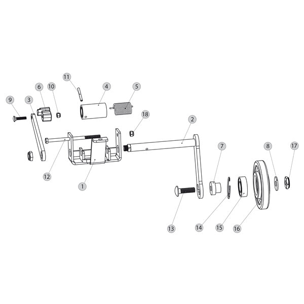Kimpex Rouski Gen 1 Retractable Wheel System Y-L