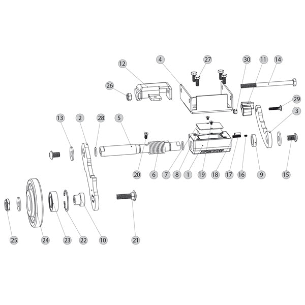 Kimpex Rouski Gen 3 Retractable Wheels System Pilot DS + Wide Sole