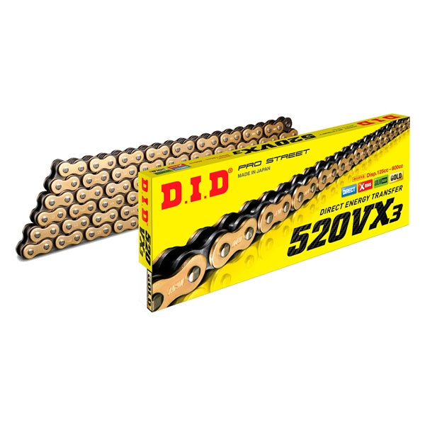 D.I.D Chain - 525VX3 Road & Off-Road X'ring Chain
