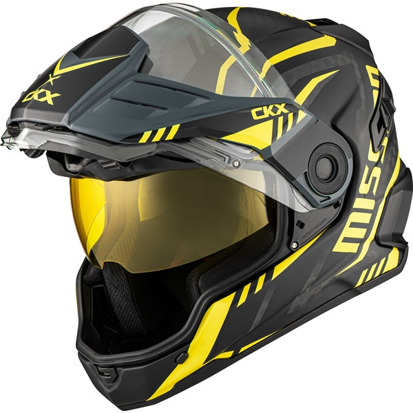 CKX Mission Free-Face Helmet - Carbon