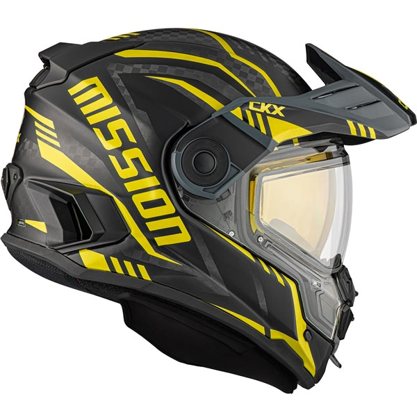 CKX Mission Free-Face Helmet - Carbon