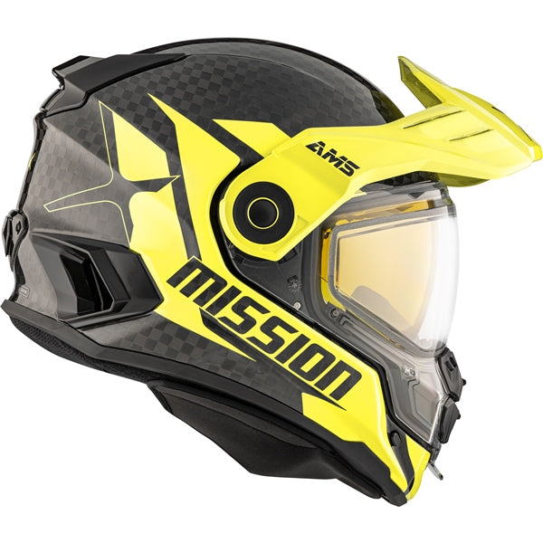 CKX Mission Free-Face Helmet - Carbon