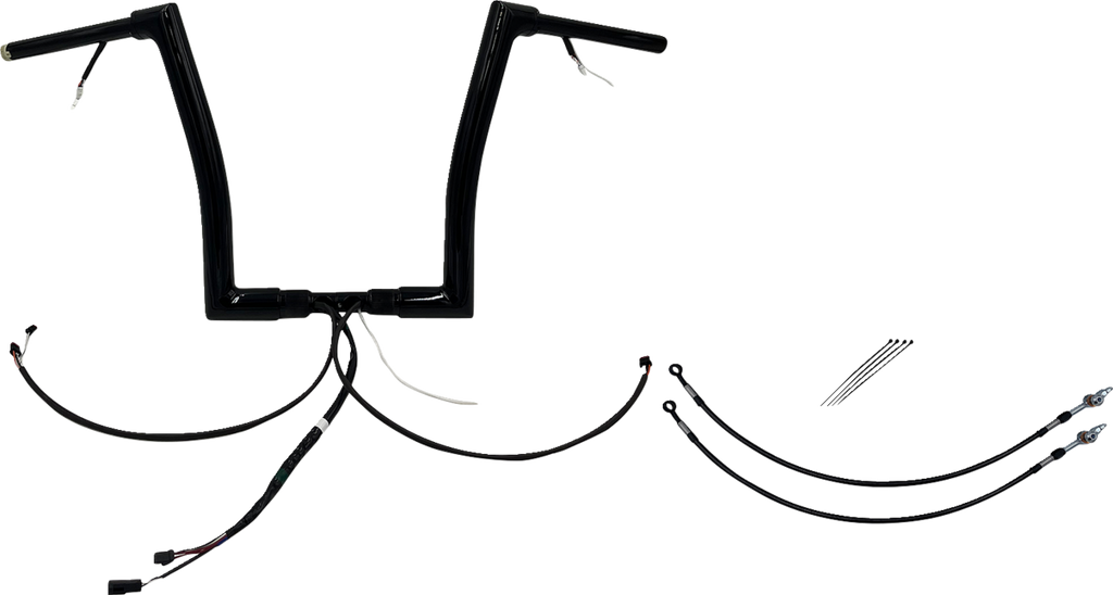 EZ Install Wired 1-1/2" Flat Top Handlebar Kit