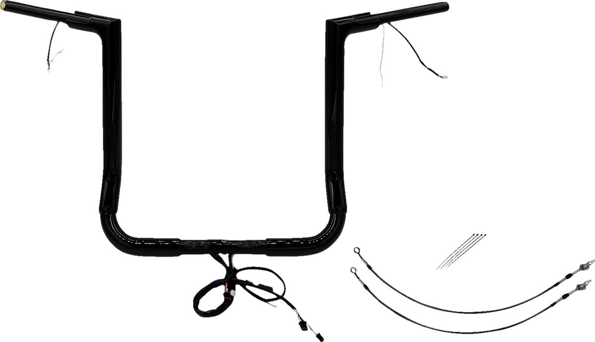 EZ Install Wired 1-1/2" Flat Top Handlebar Kit