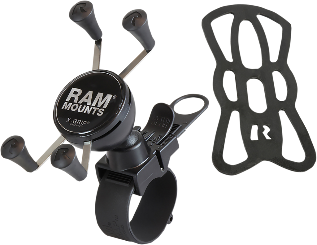 X-Grip® Phone Mount with EZ-Strap™ Rail Mount