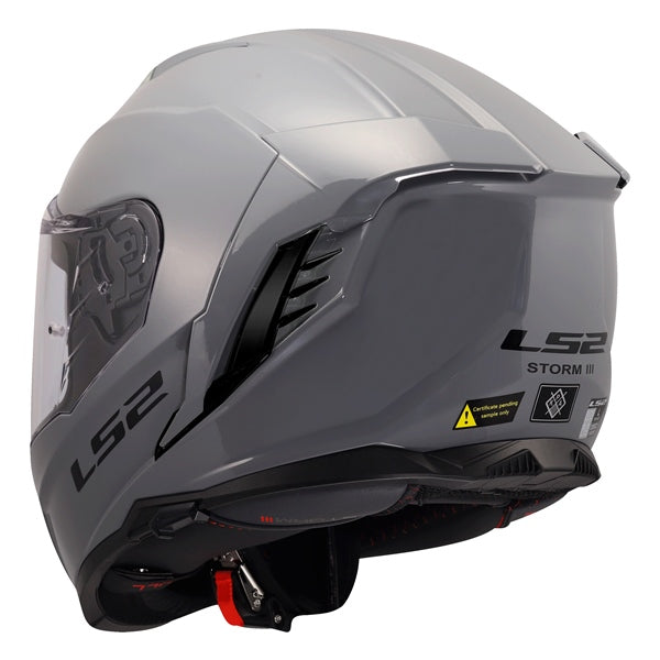 LS2 Storm III Full-Face Helmet Solid - Summer