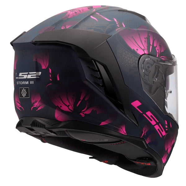 LS2 Storm III Full-Face Helmet Burst - Summer